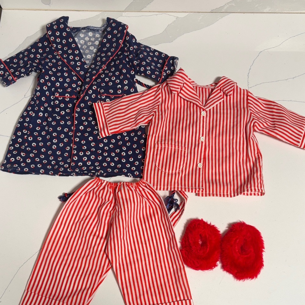 American Girl Molly Pajama Set